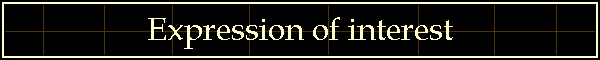 Expression of interest