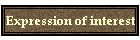Expression of interest